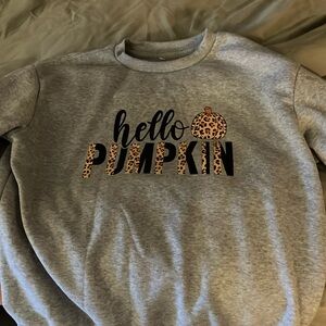 Pumpkin sweatshirt